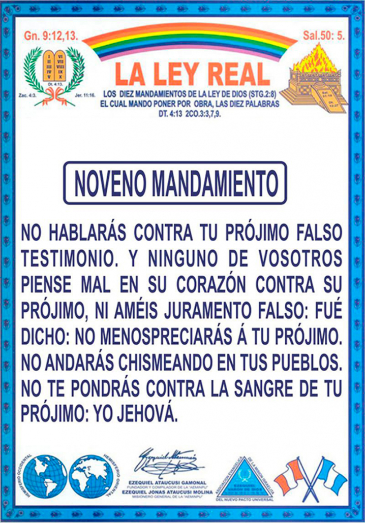 NOVENO MANDAMIENTO
