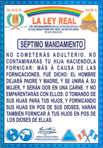 SÉPTIMO MANDAMIENTO