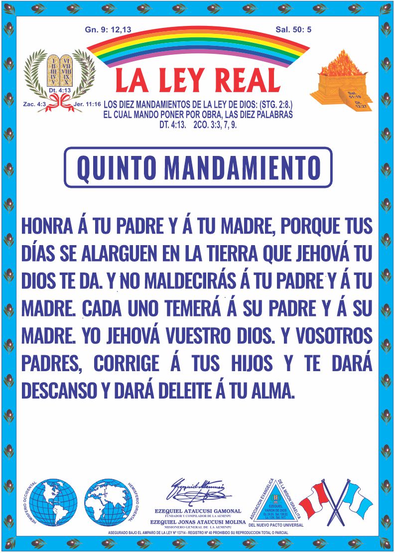 QUINTO MANDAMIENTO