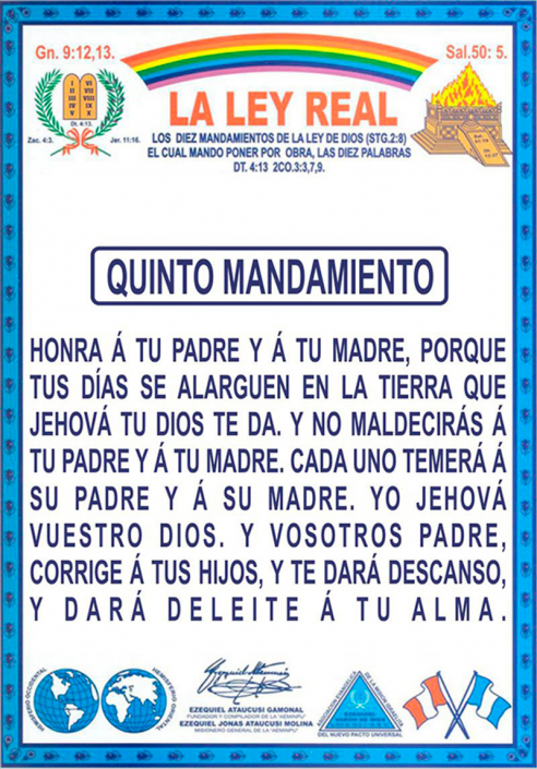 QUINTO MANDAMIENTO